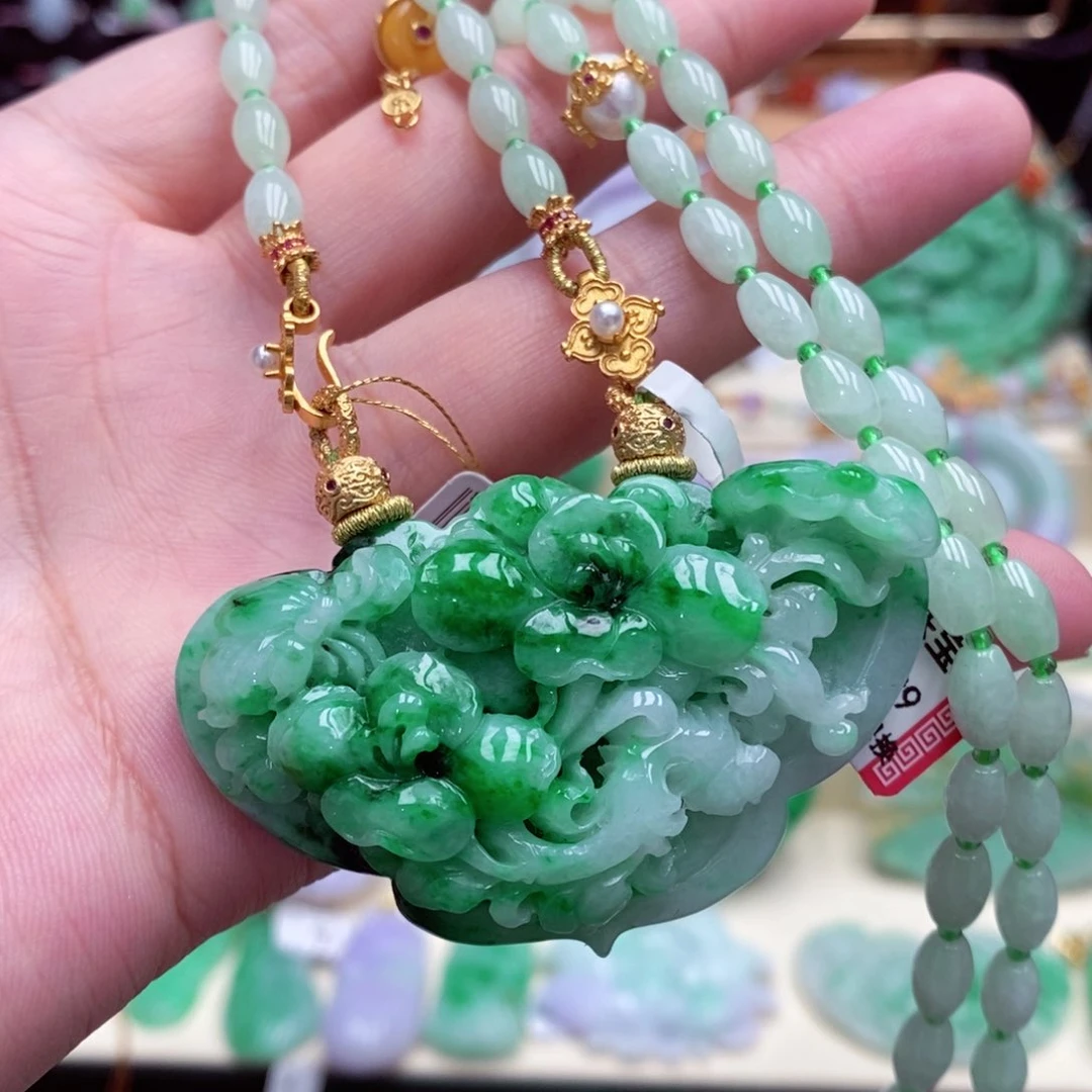 颈饰未镶嵌翡翠翡翠吊坠