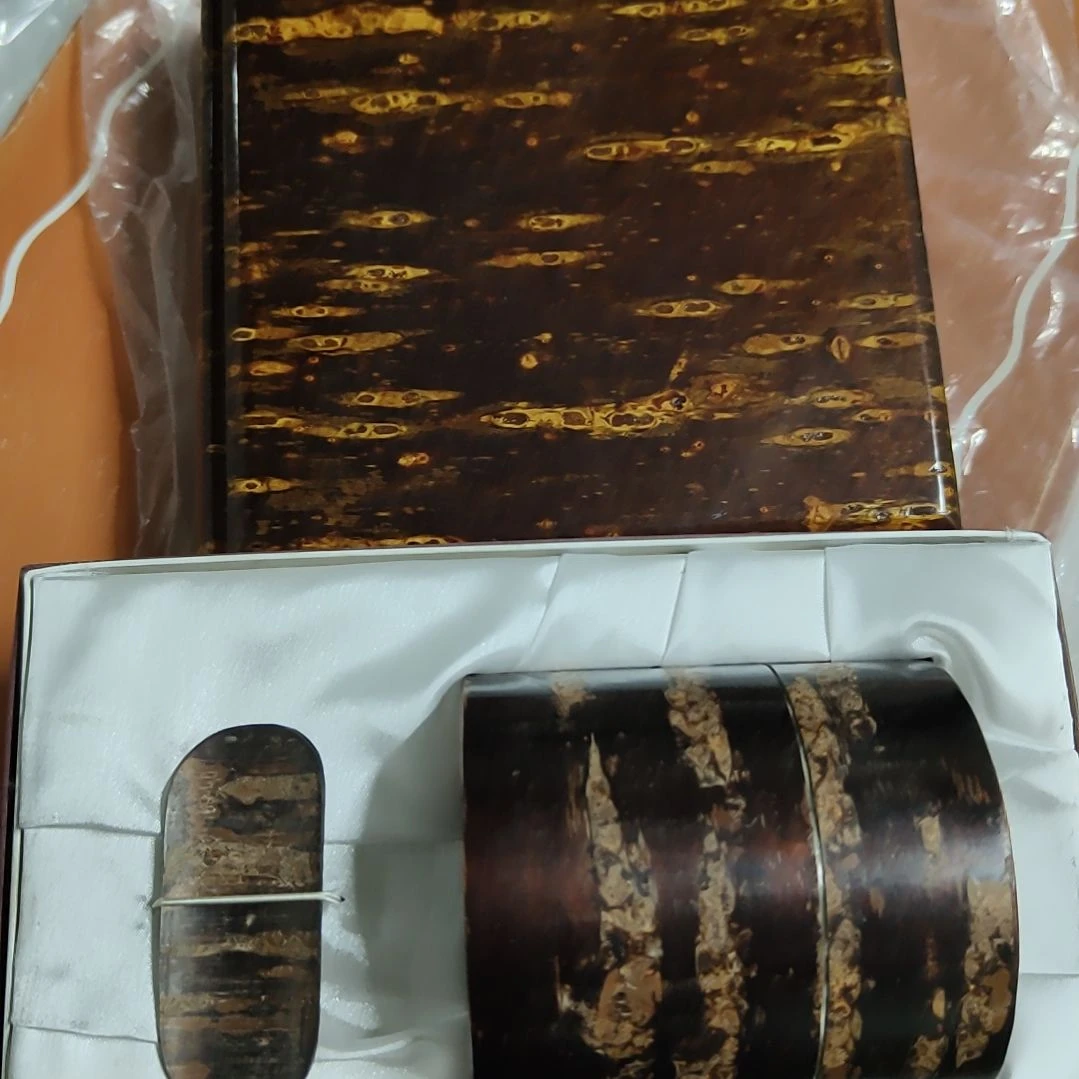 你***～水晶玻璃吸管款樱皮盒子➕樱皮茶叶罐
