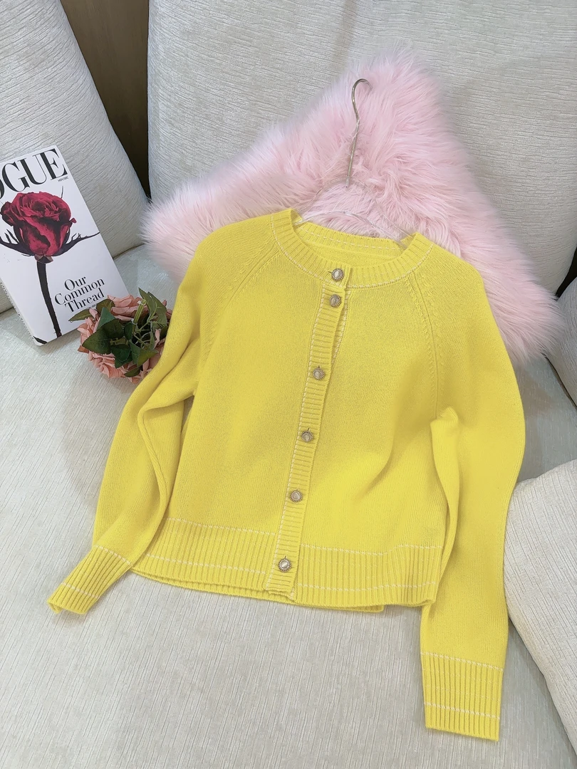 DC【指染浮华】秋冬冬季新款加厚图案针织洋气上衣