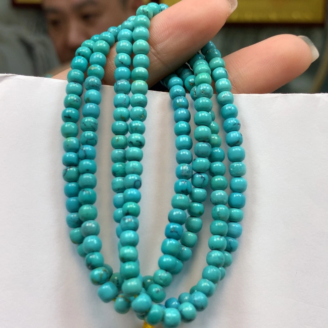 绿松石长链未镶嵌