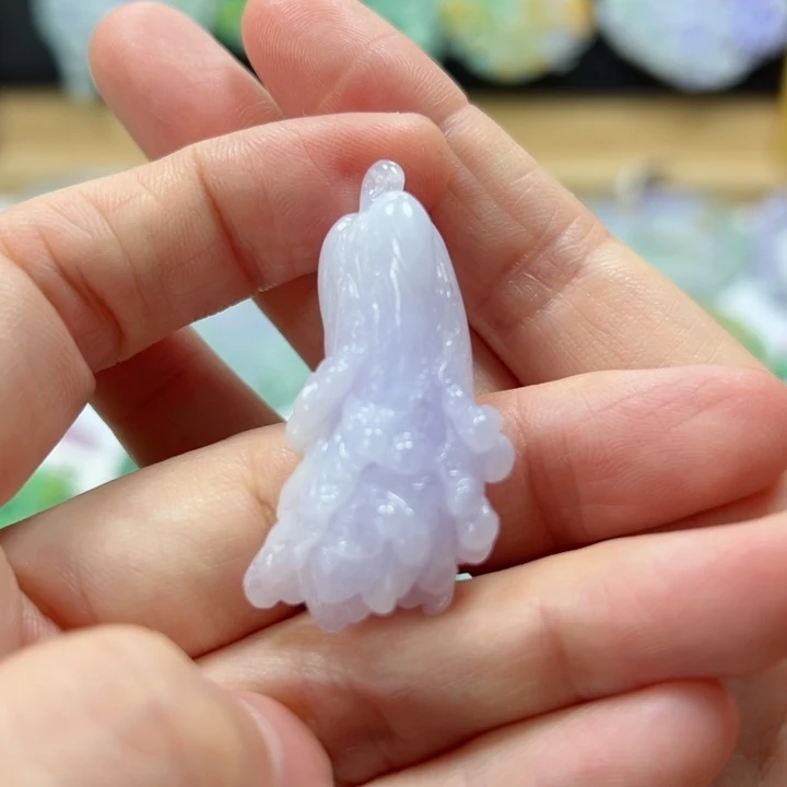 颈饰未镶嵌翡翠吊坠