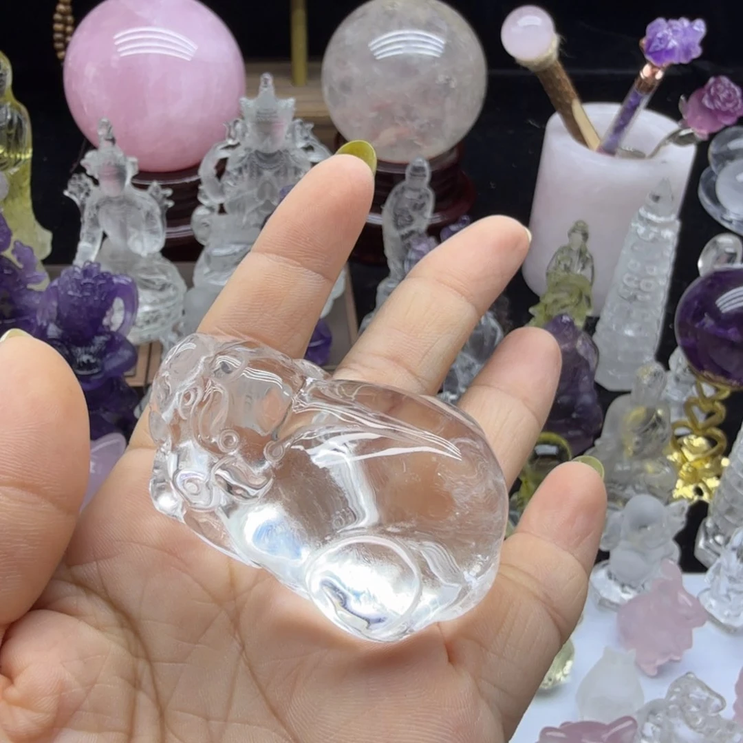 水晶珠宝半成品未镶嵌