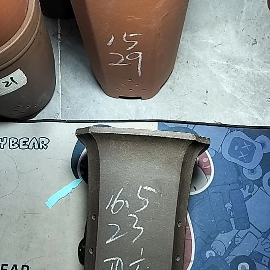 手工四方一个花盆