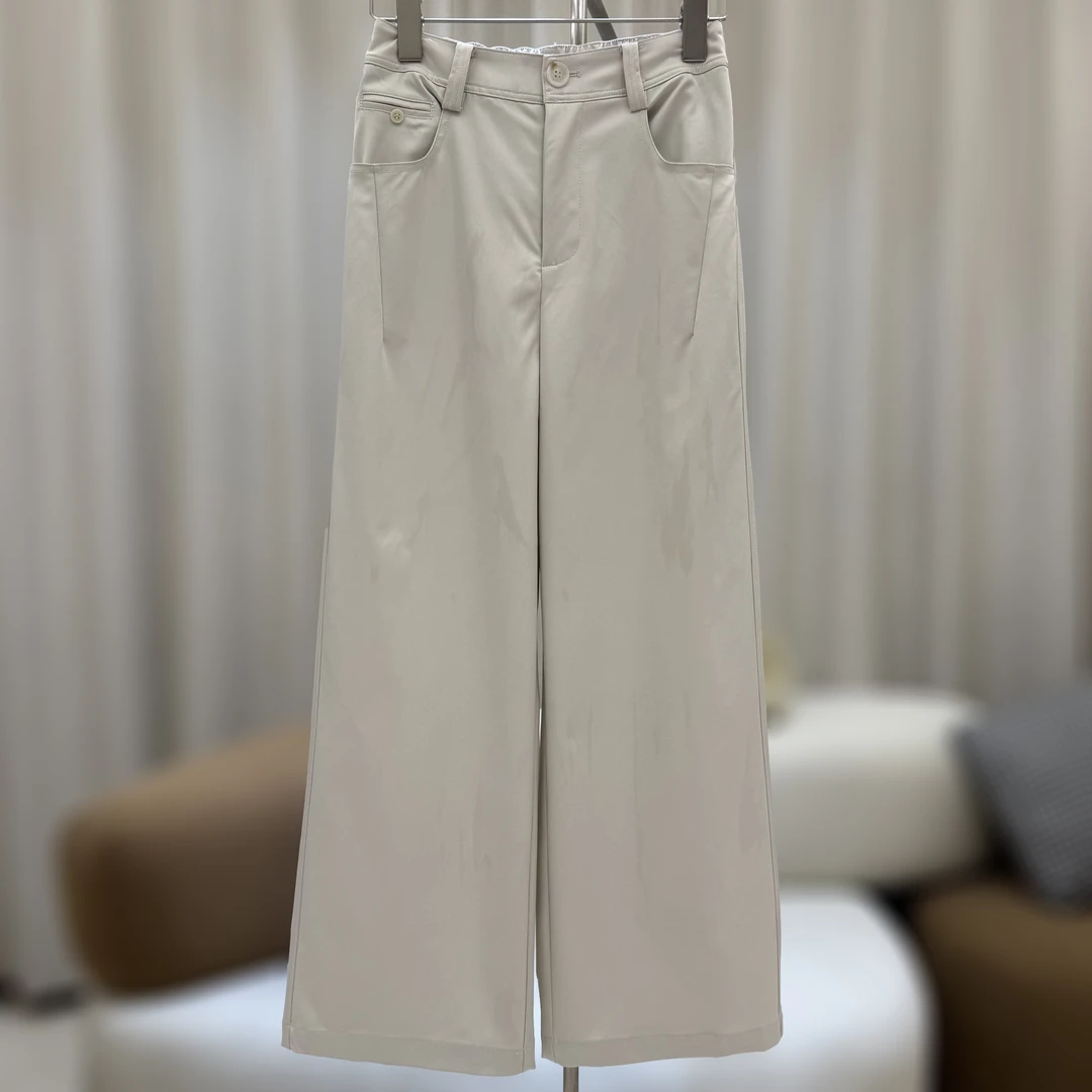 zaw大码女裤休闲直筒裤夏季薄大腿粗屁股大款胖mm显瘦款/25283