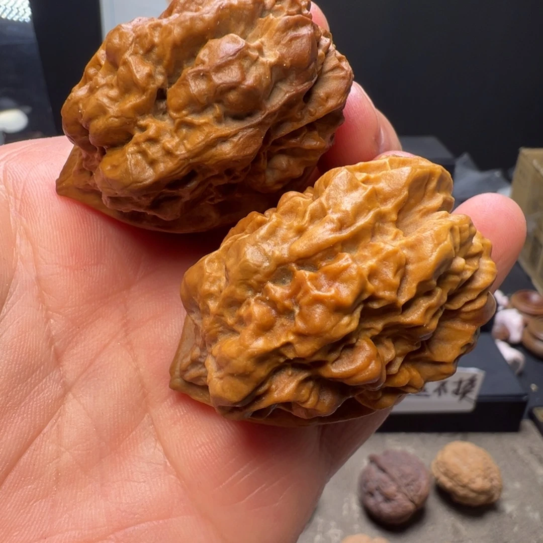 吊坠文玩核桃上古蛤蟆头46mm