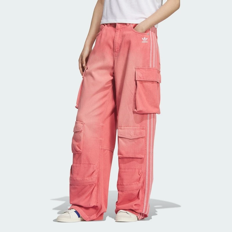阿迪达斯 (adidas)女子IH DENIM CARGO休闲时尚休闲长裤KC5869
