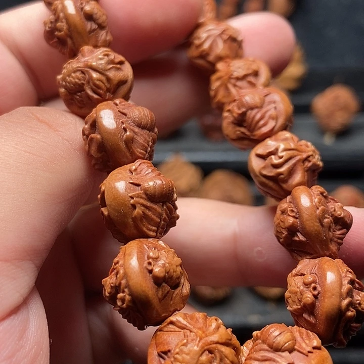 野生龙纹桃核蝙蝠金鱼