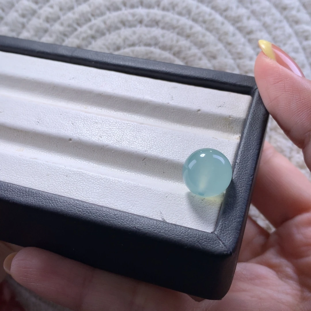 翡翠未镶嵌手串卡12.3bb蓝