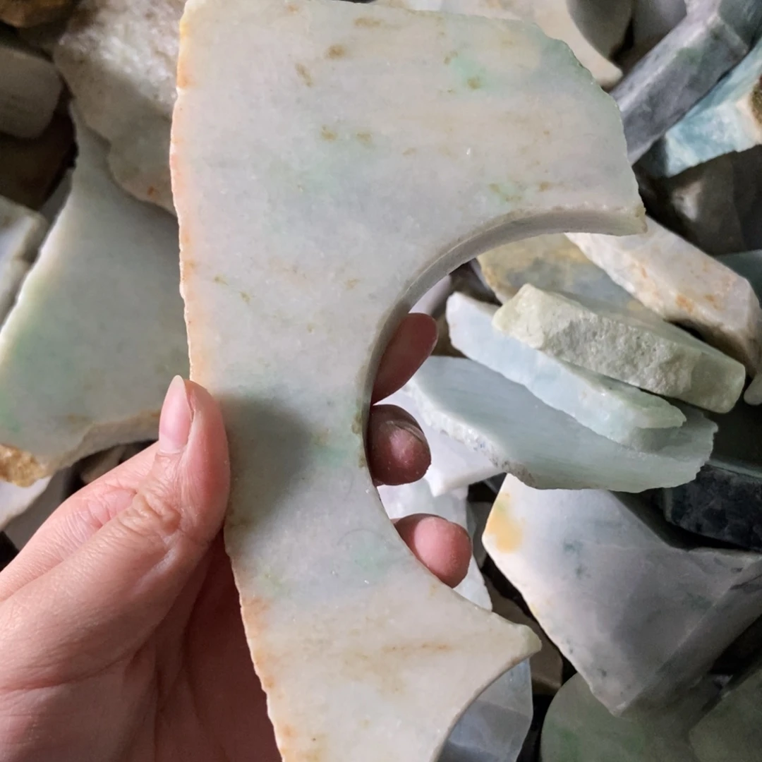 翡翠未镶嵌吊坠(不含链)天然翡翠