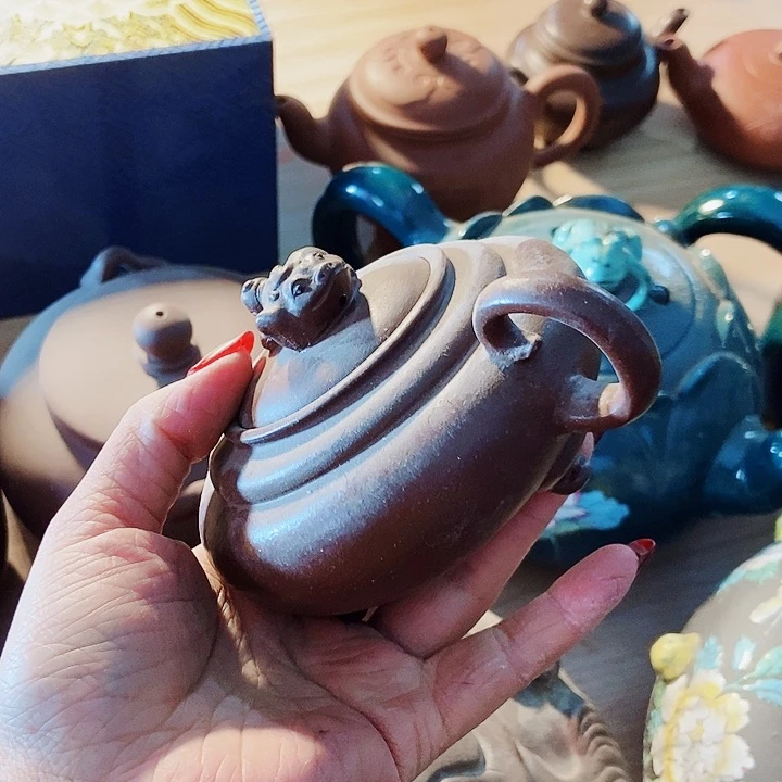 紫砂茶杯宜兴紫砂手工制作