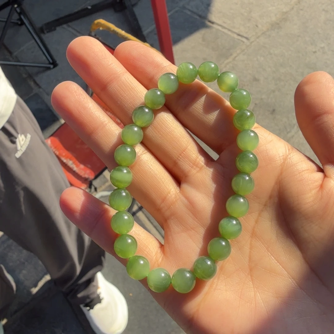 和田玉未镶嵌颈饰碧玉微猫三国弟弟多样性拍一发一