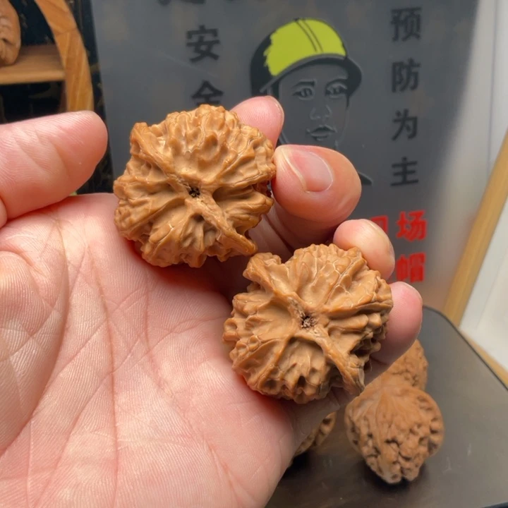 文玩核桃吊坠苹果园狮子头39全品