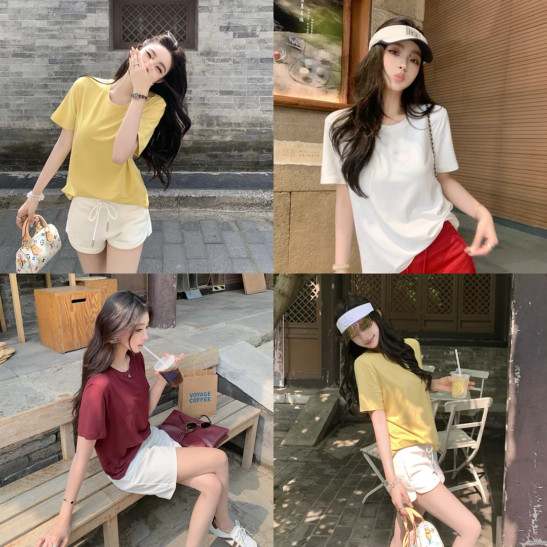 “R*W风奢简T”重磅高端线智利进口和纸纱强透气环--T恤