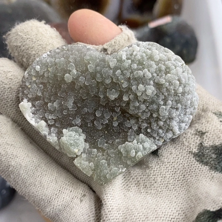 珠宝半成品未镶嵌紫晶