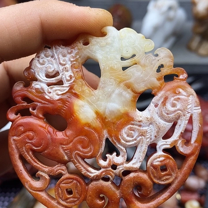 未镶嵌蛇纹石玉颈饰