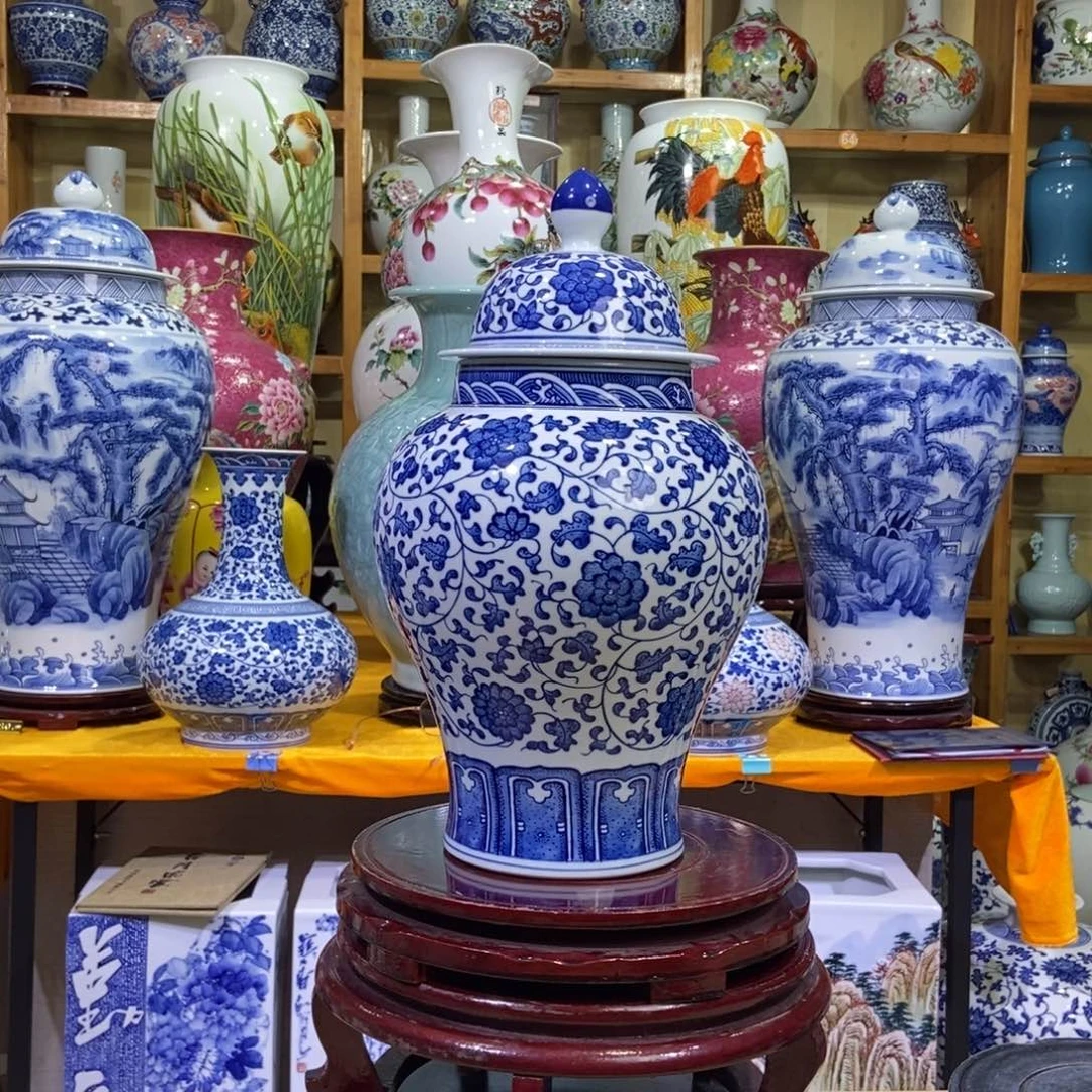 景德镇陶瓷花瓶摆件
