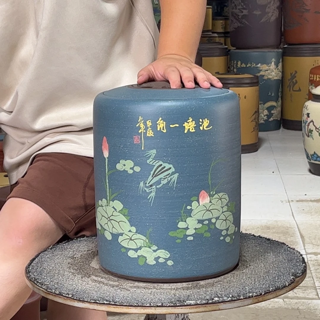 紫砂茶叶罐茶叶罐