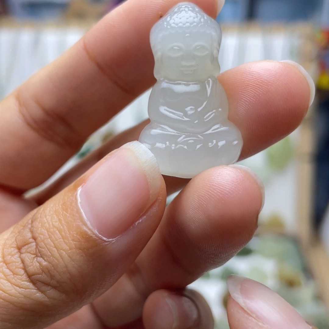 和田玉未镶嵌吊坠(不含链)