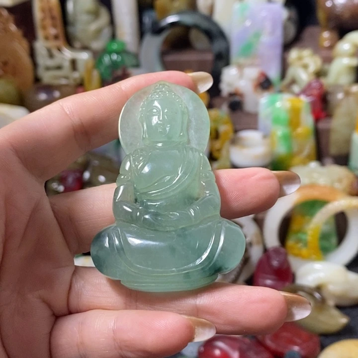 无***为紫金钵盂菩提吊坠