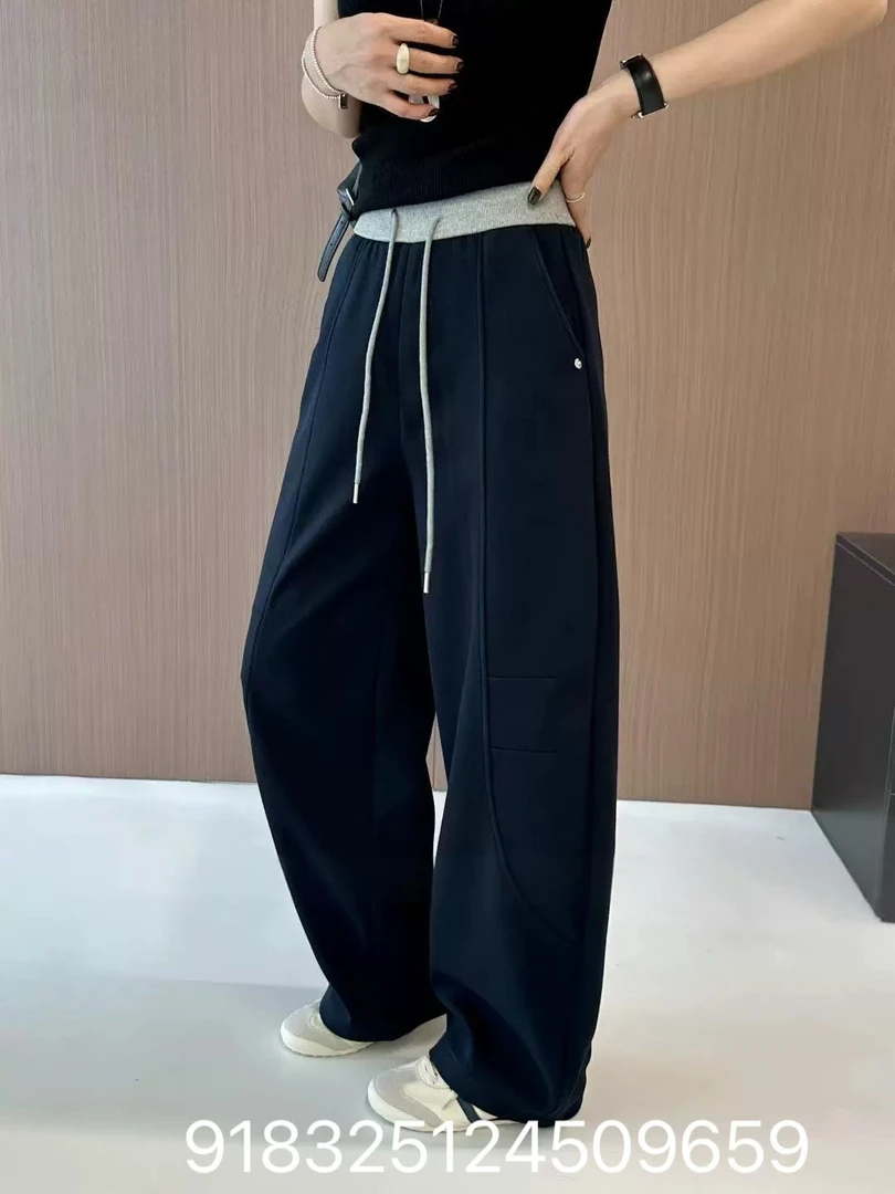 9183#百搭辣妹风长裤休闲裤韩版秋冬裤子