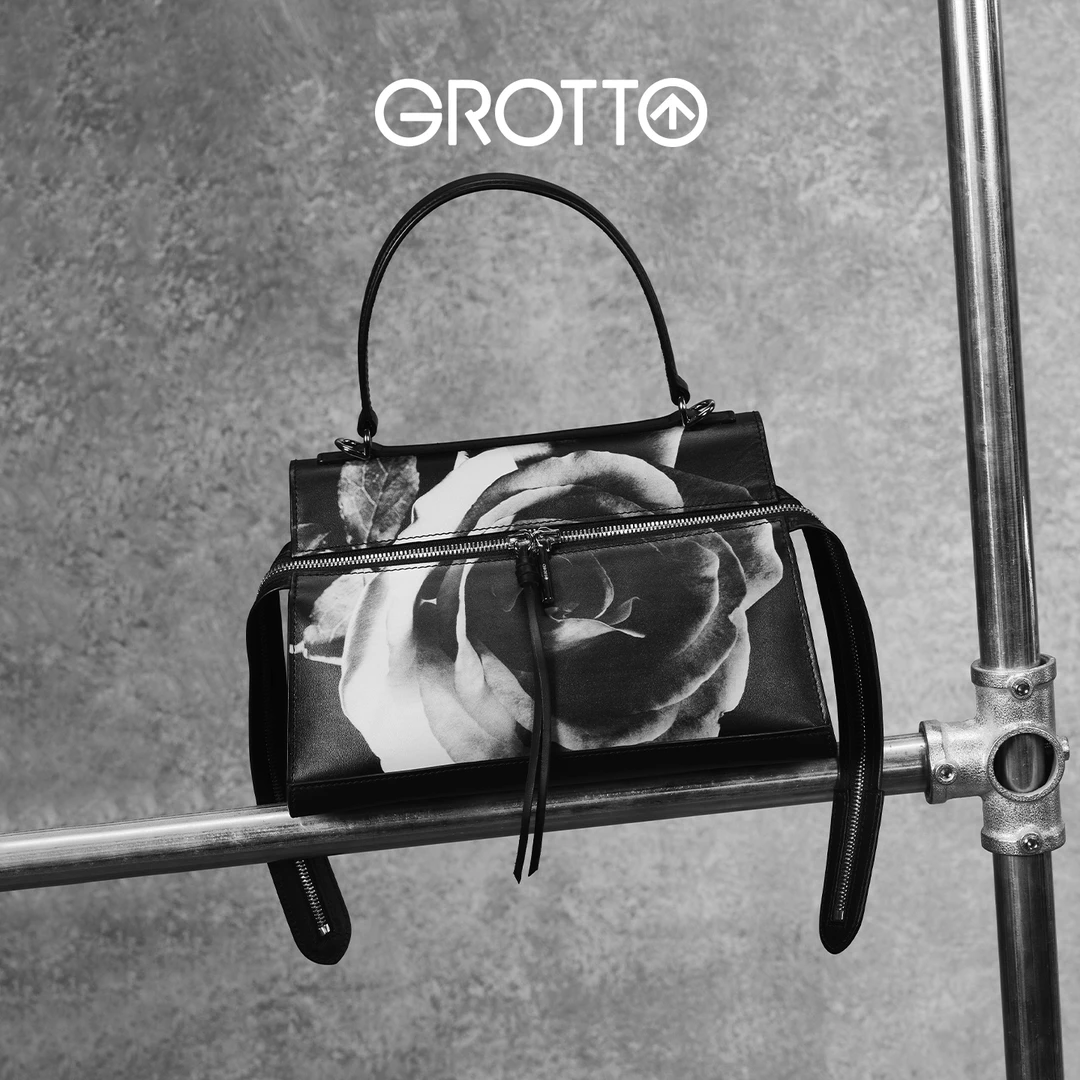 【梅普尔索普联名系列】GROTTO个乐真皮单肩斜挎包