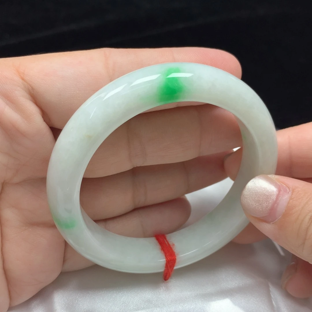 翡翠手镯未镶嵌正圈56.7