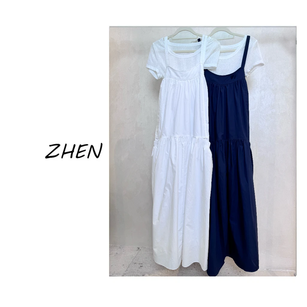 【ZHEN】25K00928 2025新款时尚气质修身显瘦设计师款时尚套装女