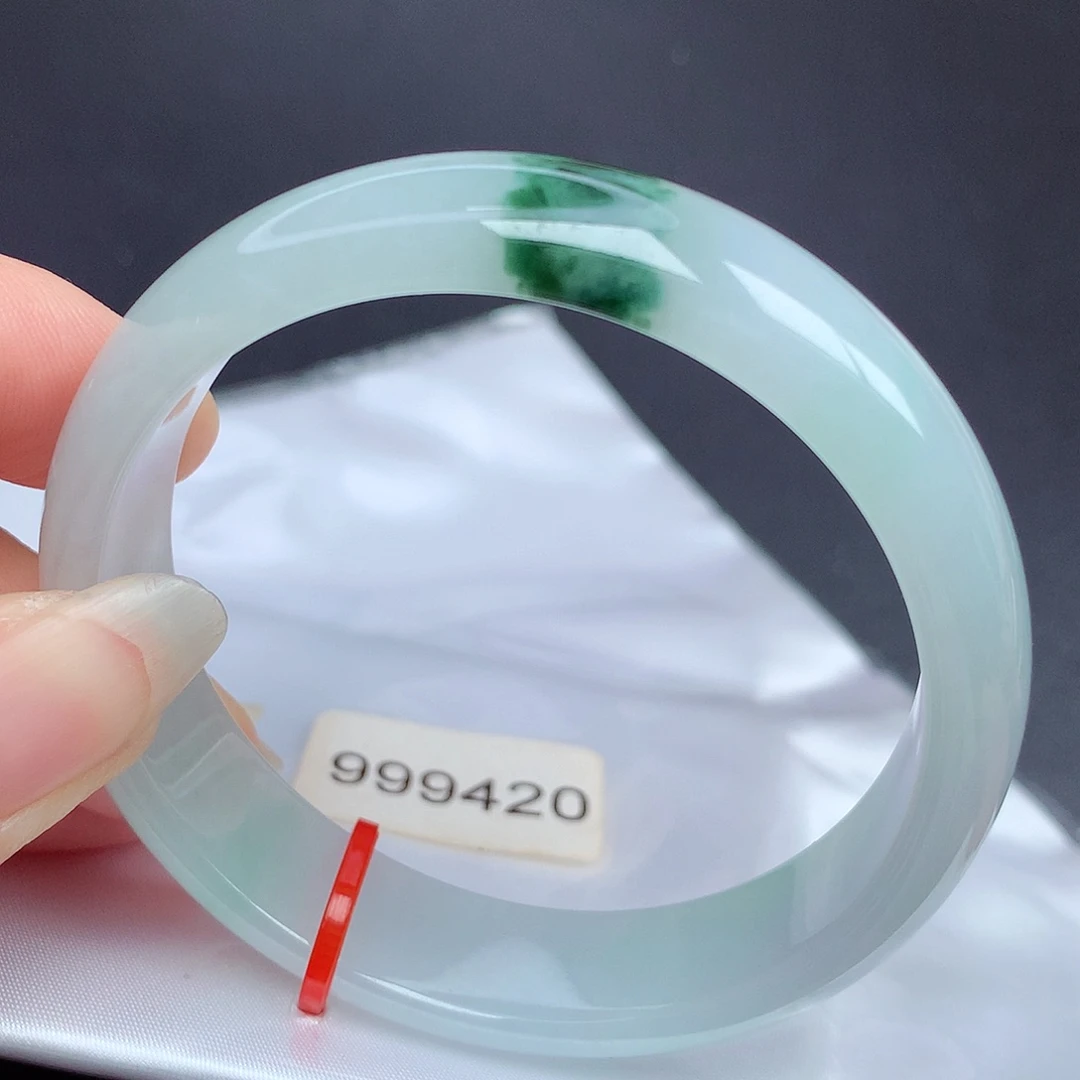 翡翠手镯未镶嵌54.8圈口