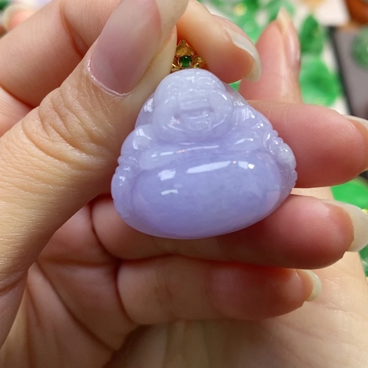 颈饰未镶嵌翡翠吊坠