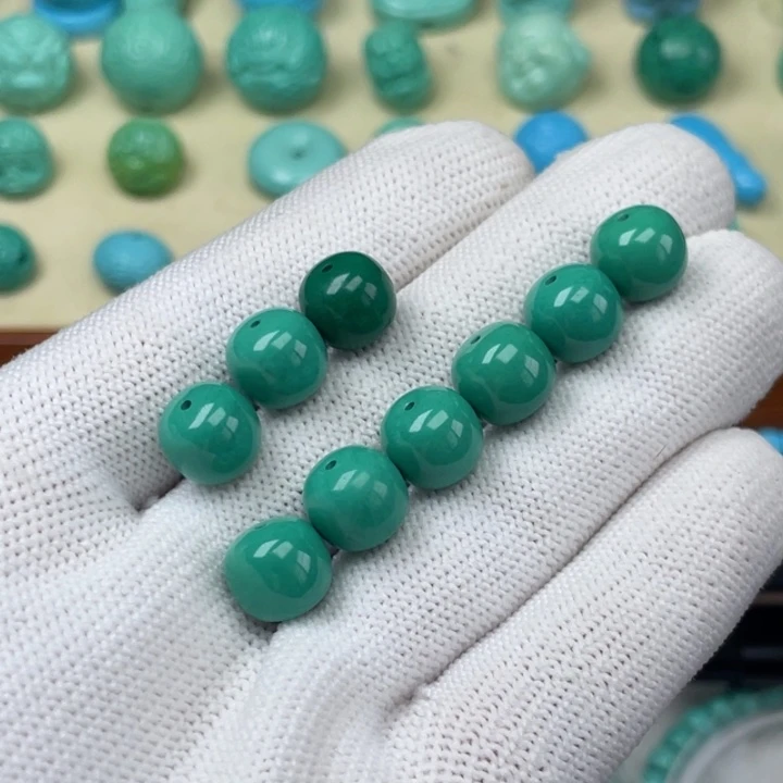 高瓷老油绿卡10全品单颗