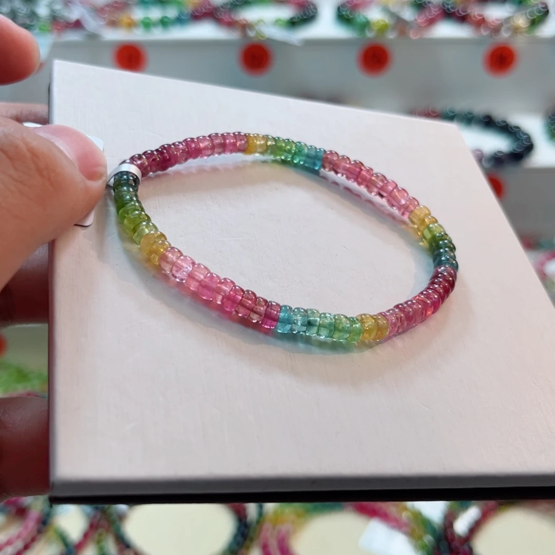 倩***碧玺手链未镶嵌碧玺