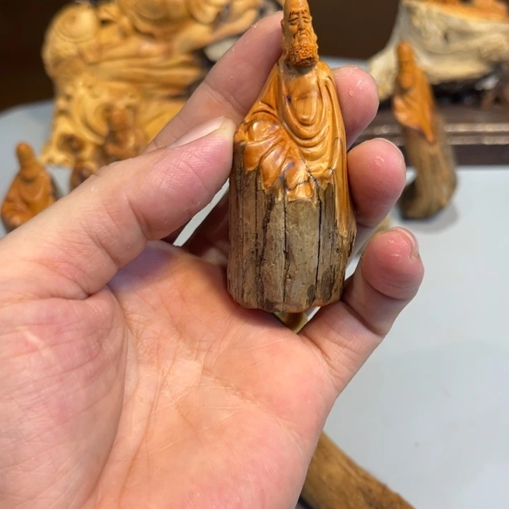 柏木（崖柏）根雕工艺摆件