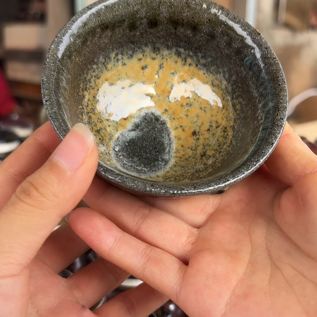 壶柴烧紫砂将军杯
