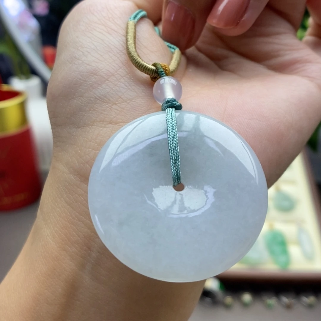 翡翠未镶嵌颈饰吊坠2