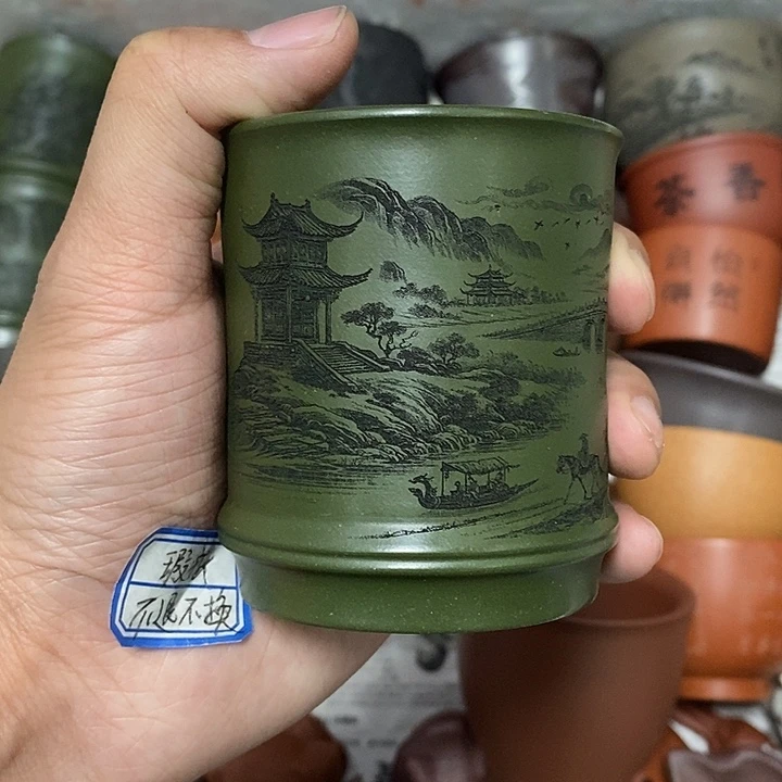 紫砂茶杯瑕疵不退不换