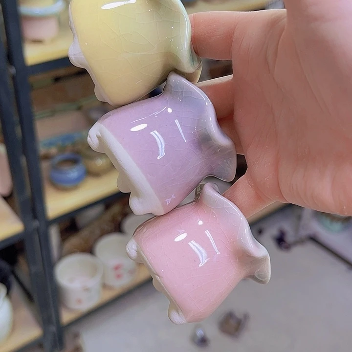 红陶陶瓷花盆当场满12包邮