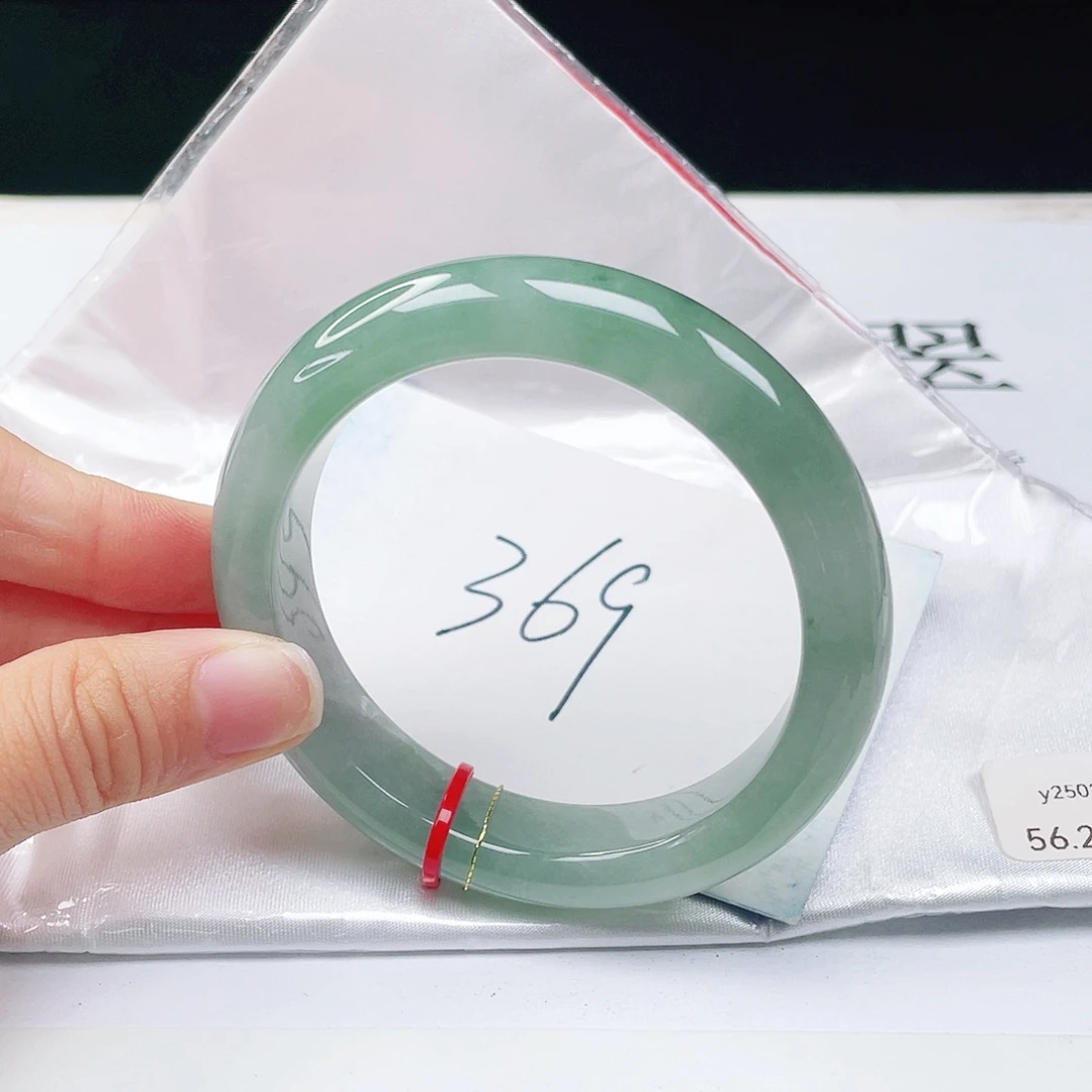 未镶嵌手镯翡翠56+正圈