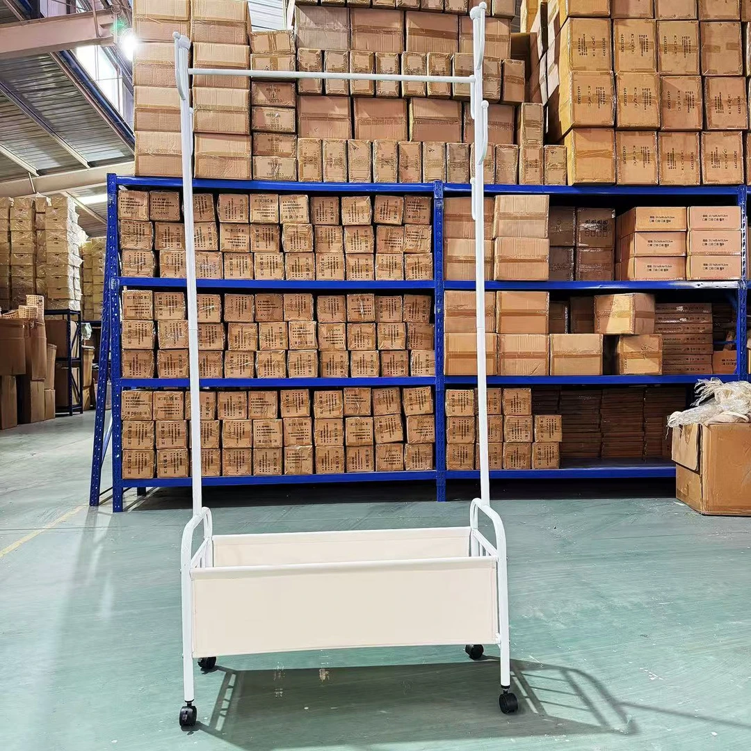 衣架卧室落地家用挂衣架子移动衣帽架室内阳台简易衣服晾衣架