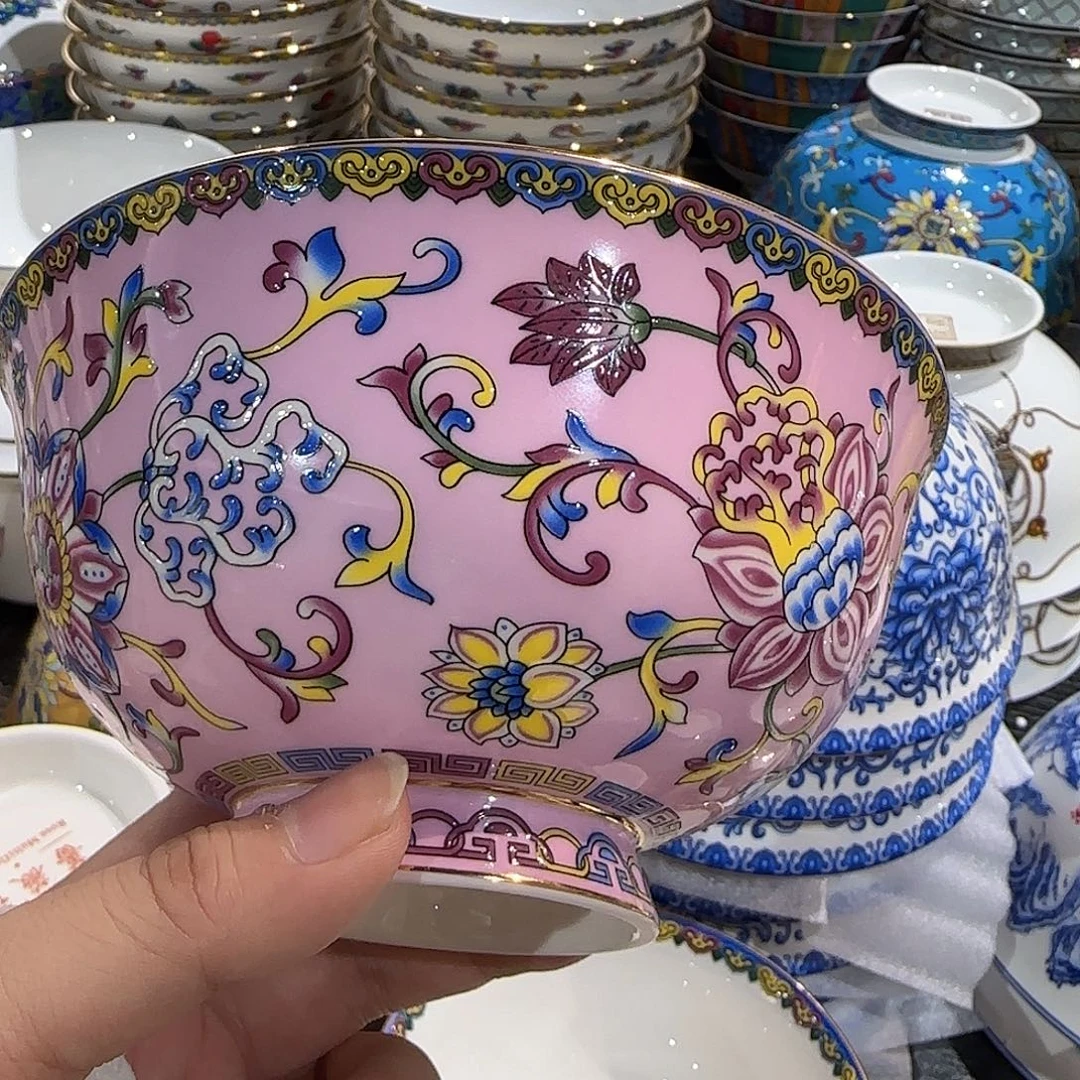 骨瓷骨瓷珐琅彩工艺