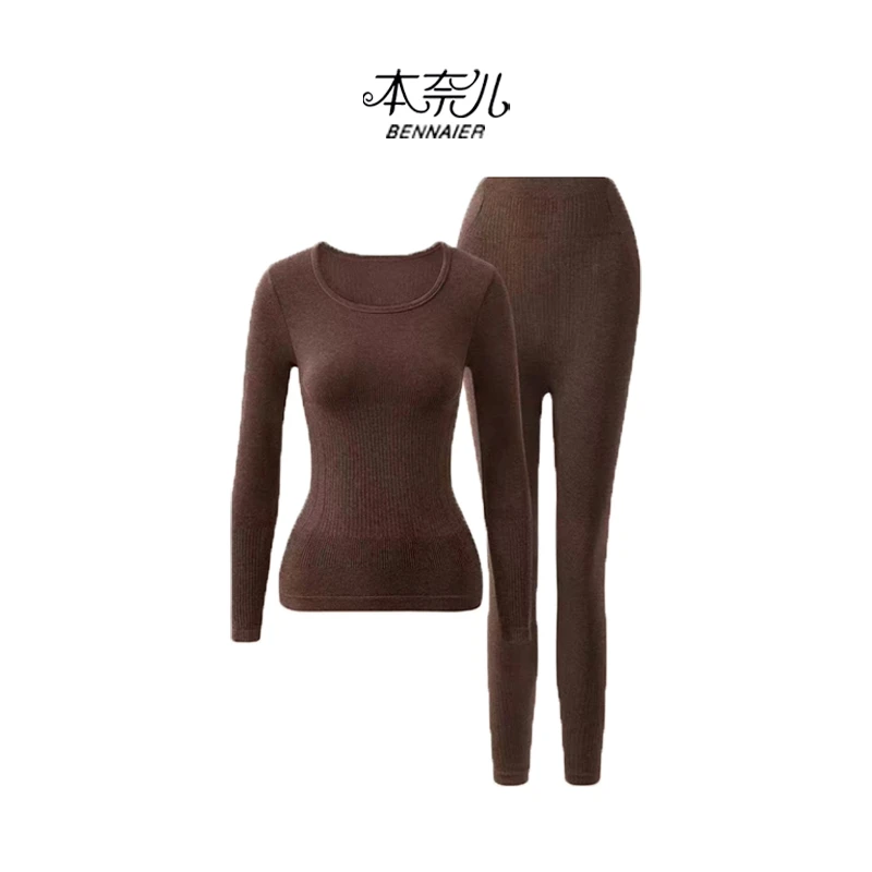 本奈儿【热能衣】塑型热能衣打底秋冬保暖修身显瘦168