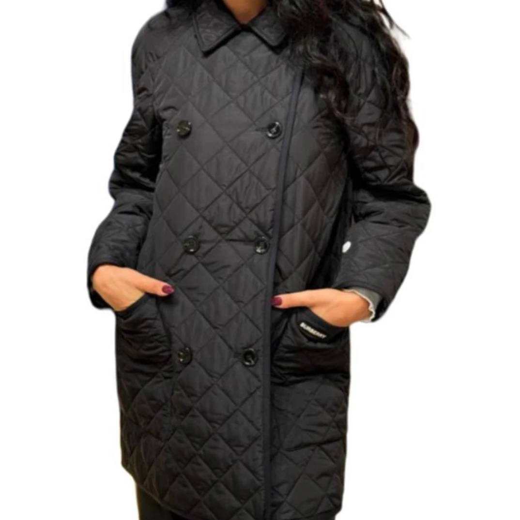 99新 BURBERRY/博柏利 棱形棉服 V1021尺码S胸围50