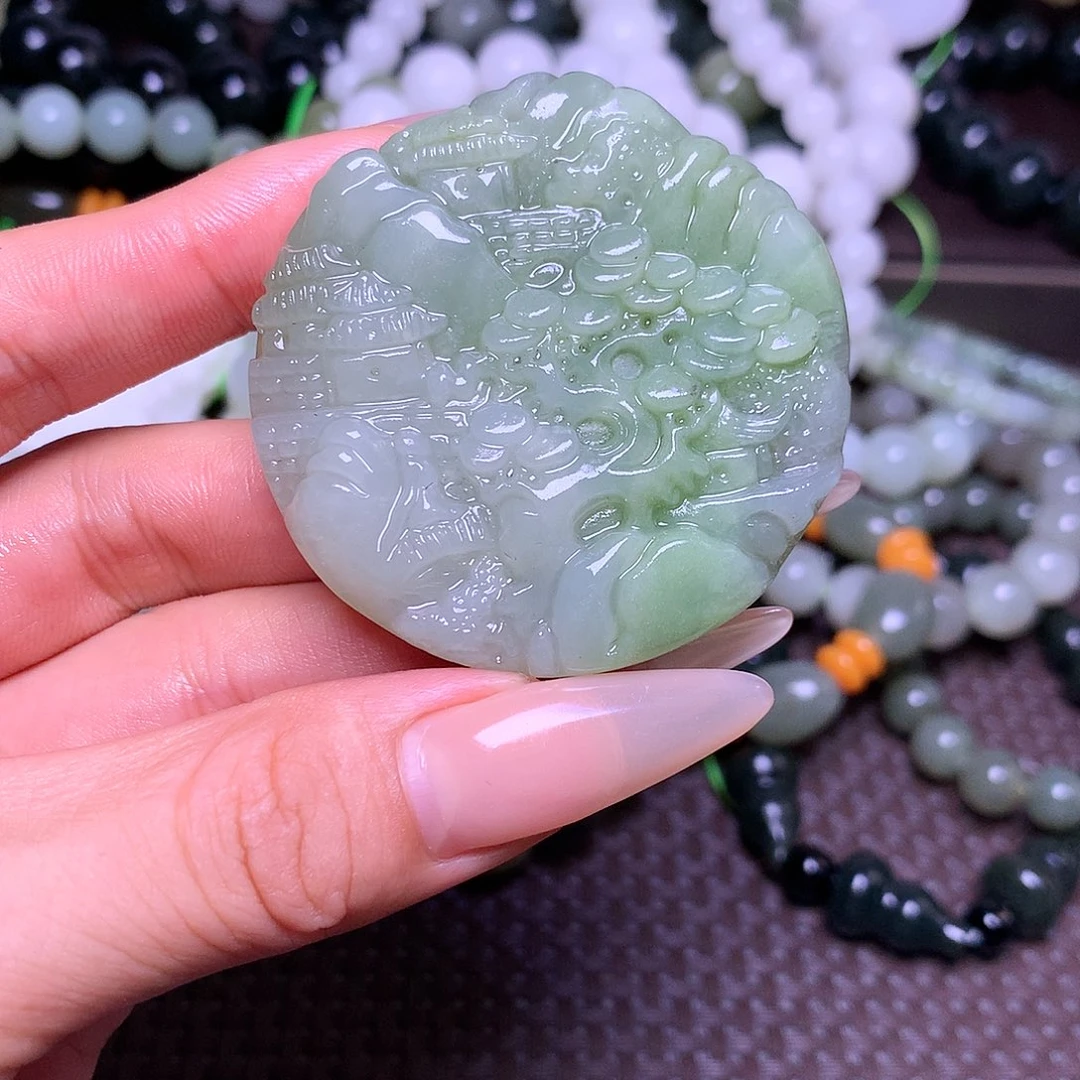 【闪购商品】颈饰未镶嵌和田玉