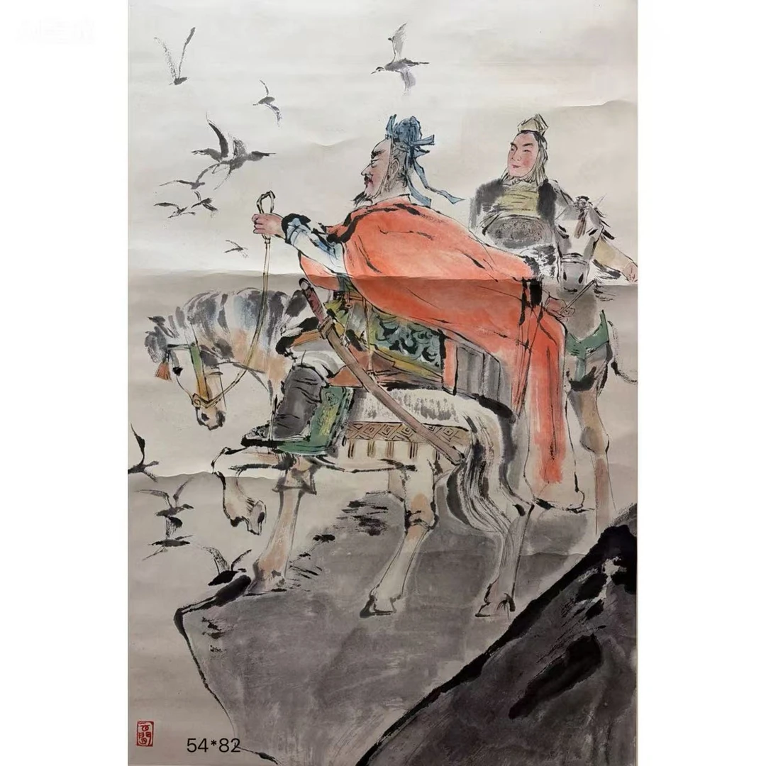 Y129 程老师《人物》54*82（3.9平尺）