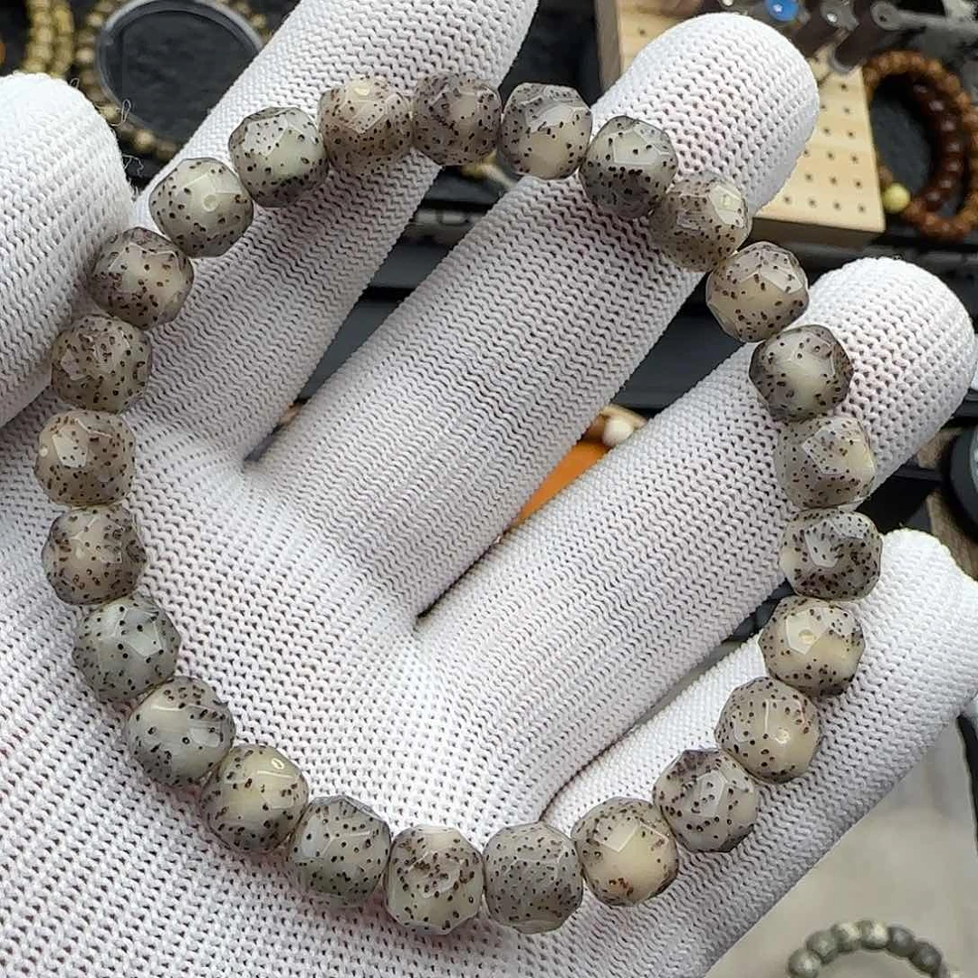 9改冰透手工无相归圆单圈