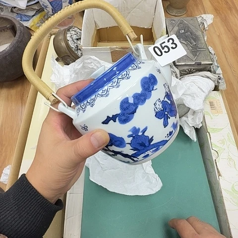 瓷片工艺品摆件瓷器摆件正能量