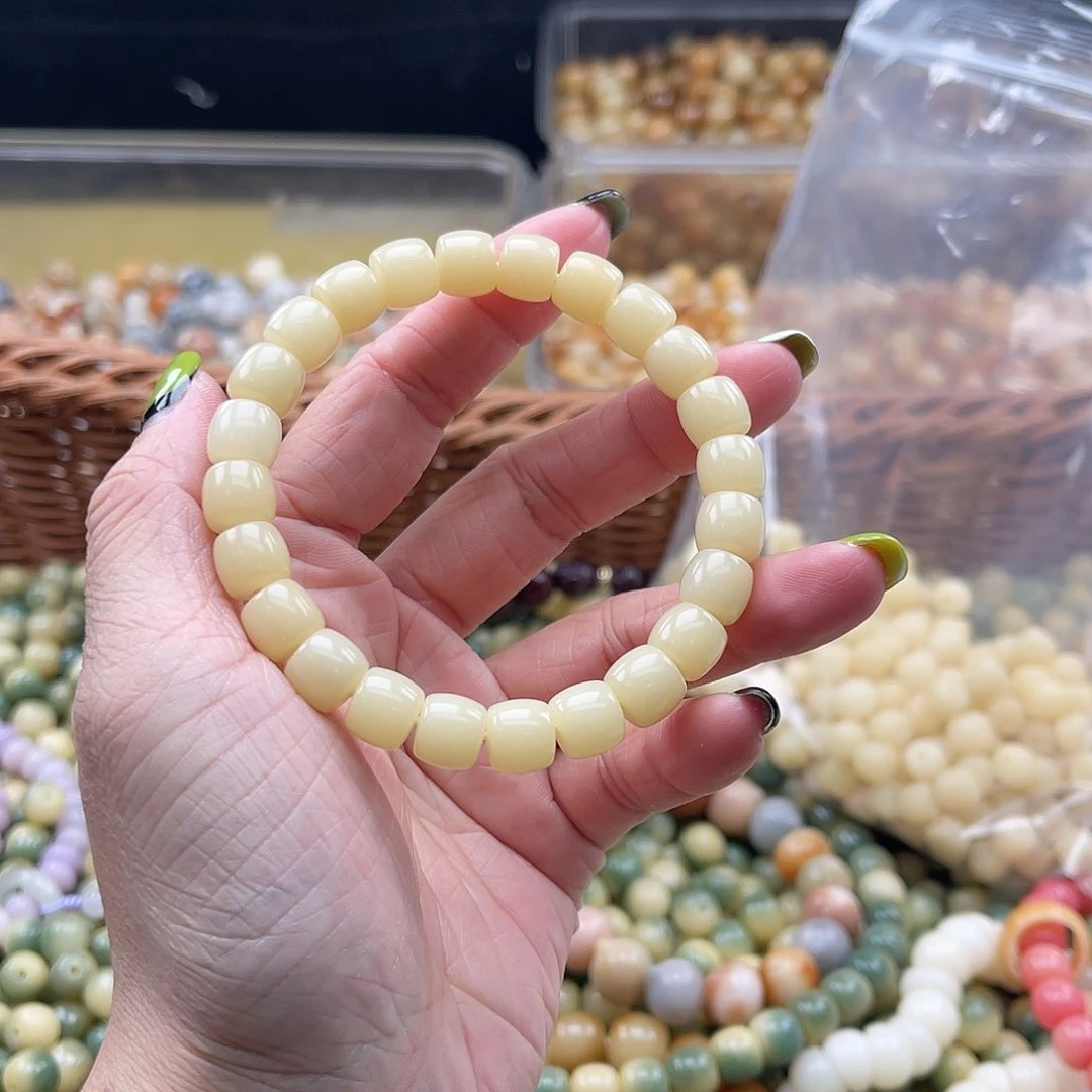 白玉菩提吊坠K/9mm/50颗