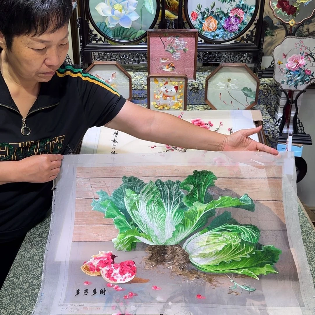 刺绣刺绣工艺精湛独特工艺精心