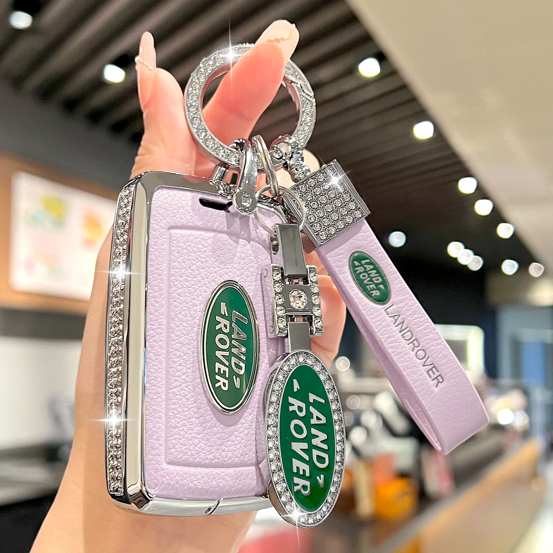 路虎钥匙套揽胜极光l发现运动版4扣5卫士神行者2星脉高级感壳包女