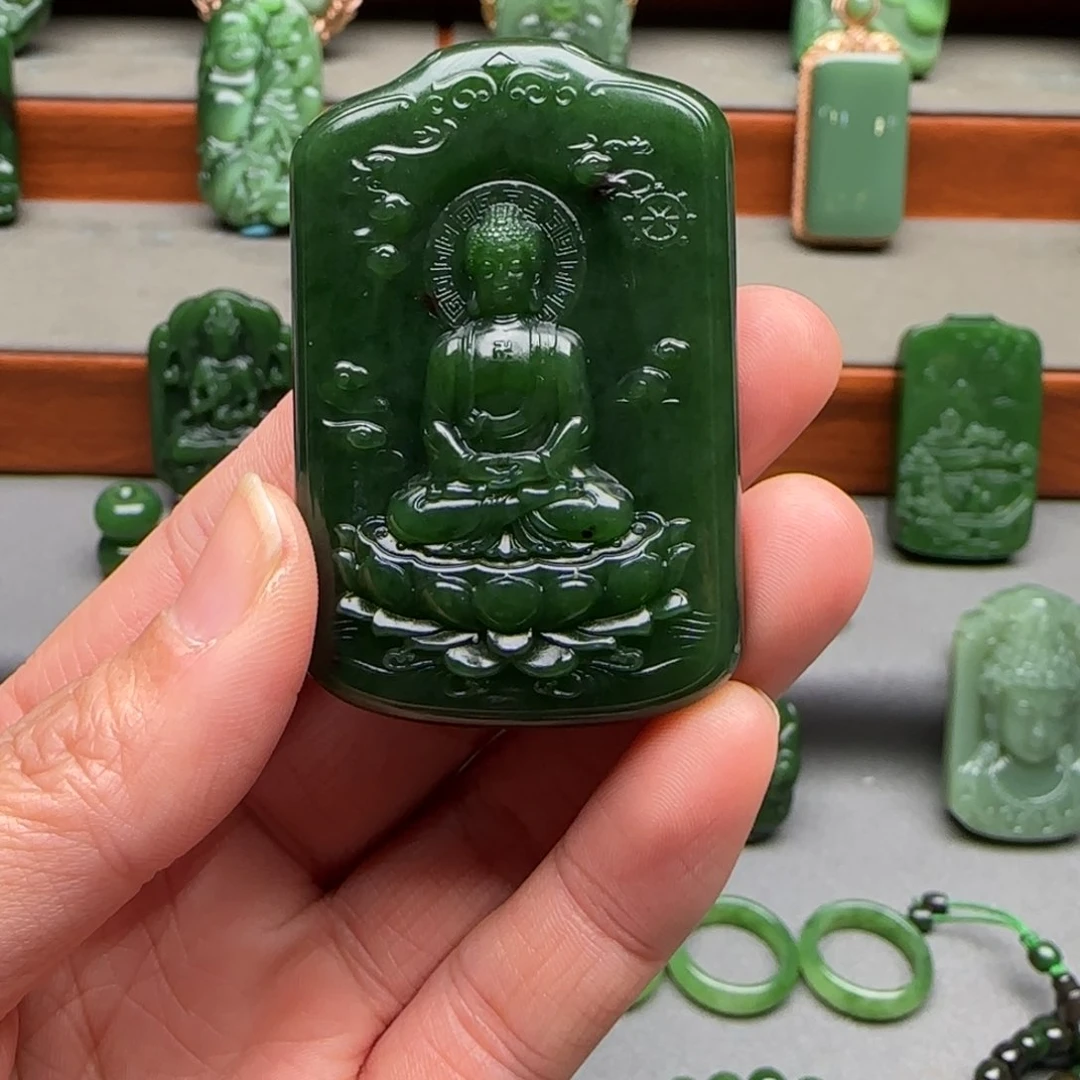 未镶嵌和田玉挂件