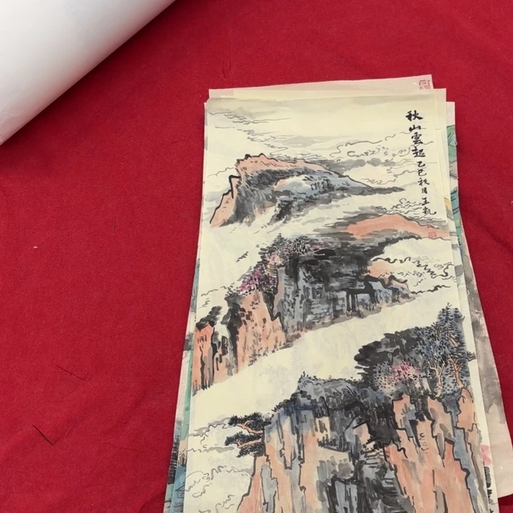 国画花鸟等图案和